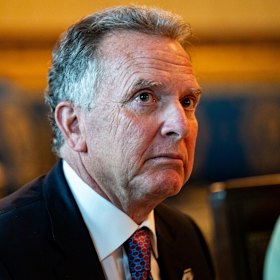 Steve Witkoff, Donald Trump’s US special envoy to the Middle East, during a dinner at the White House in July.