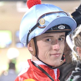 Allen after a race at Sportsbet Pakenham earlier this month.