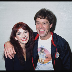 Kate Bush with Meldrum.