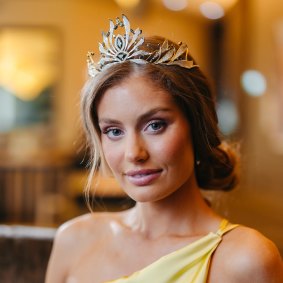 Moraya Wilson of Victoria, who was crowned Miss Universe Australia 2023
