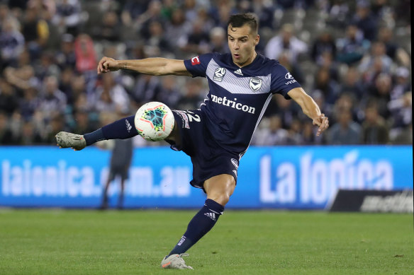 Kristijan Dobras has struggled to have an impact with Melbourne Victory.