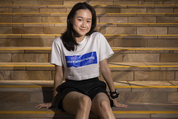 Stella Lee has returned to Melbourne after undertaking remote learning in Malaysia for two years. 