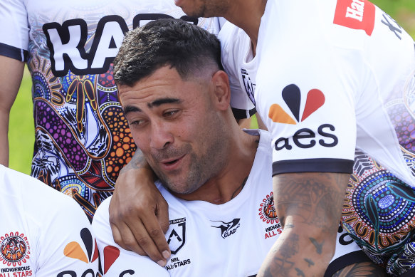 Indigenous favourite Andrew Fifita.
