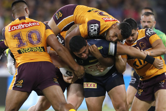The NRL wants less of the dreaded wrestle when the competition resumes on May 28.