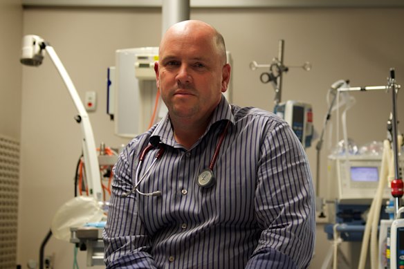 Emergency medicine physician Simon Judkins.