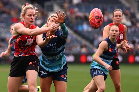 Alexandra Morcom of the Bombers,