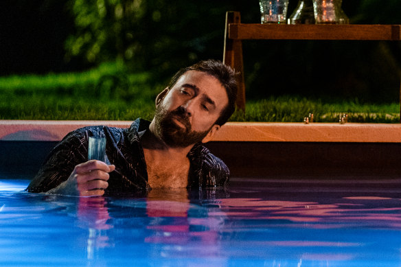 Nicolas Cage enjoys the star treatment in <i>The Unbearable Weight of Massive Talent</i>.