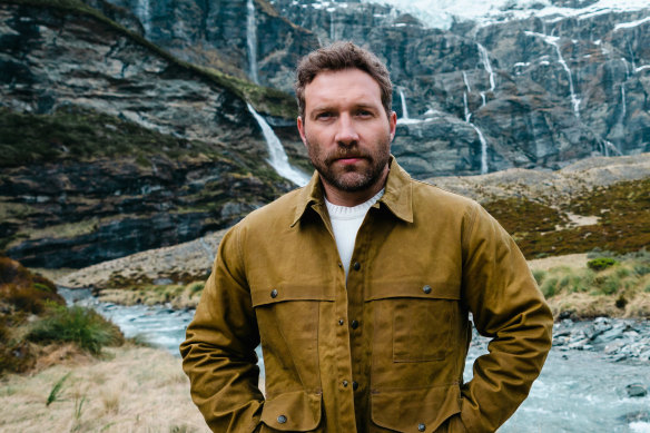 Host Jai Courtney: “I believe I could put myself through it and make it to the top but it’s not my idea of a good time”.