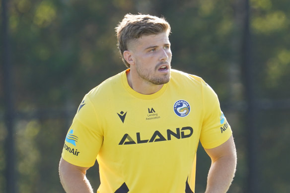 Parramatta Eels forward Jack Murchie.