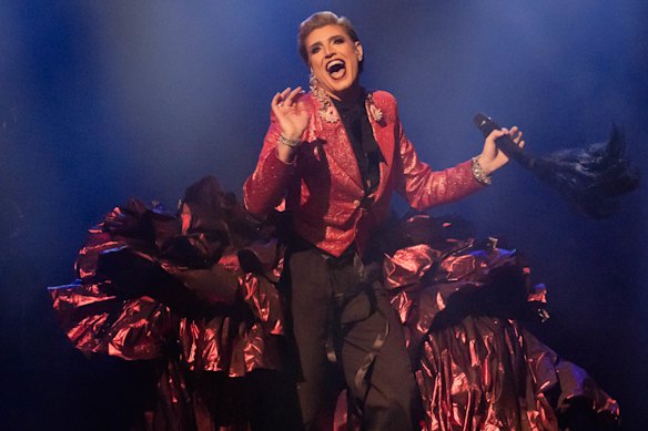 Reuben Kaye in The Butch is Back at Enmore Theatre in 2023.