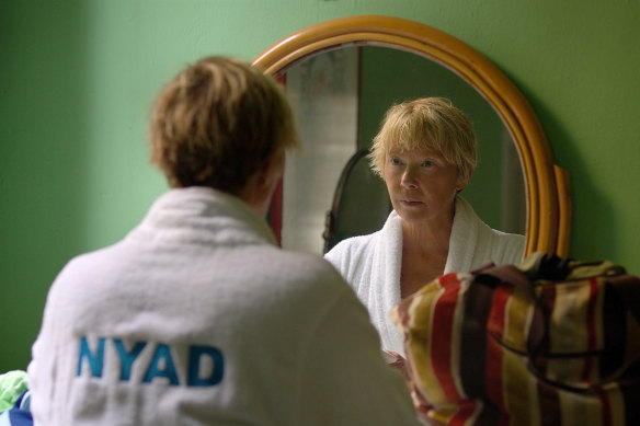 Annette Bening in her Oscar-nominated turn as Diana Nyad.