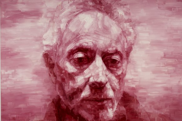 Adam Chang's portrait of J.M. Coetzee won the People's Choice award in the 2011 Archibald Prize.