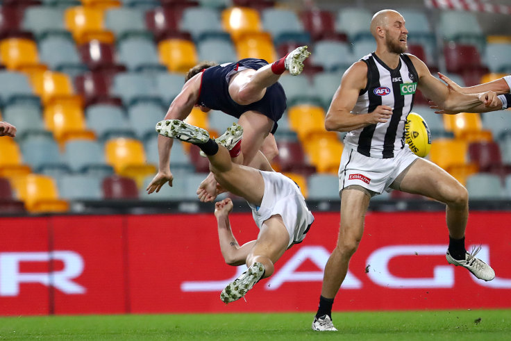 AFL 2020 round 12: Melbourne into the top eight after hammering Collingwood  – as it happened, AFL