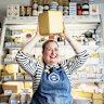 Penny Lawson in Penny’s Cheese Shop.