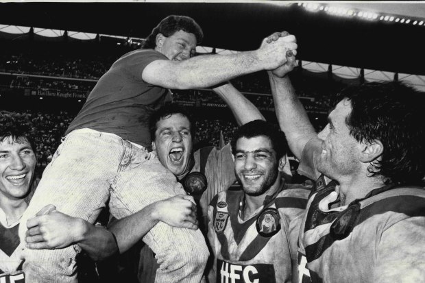 Canterbury won the 1988 grand final after falling to Parramatta two years earlier chasing the decade’s second three-peat.