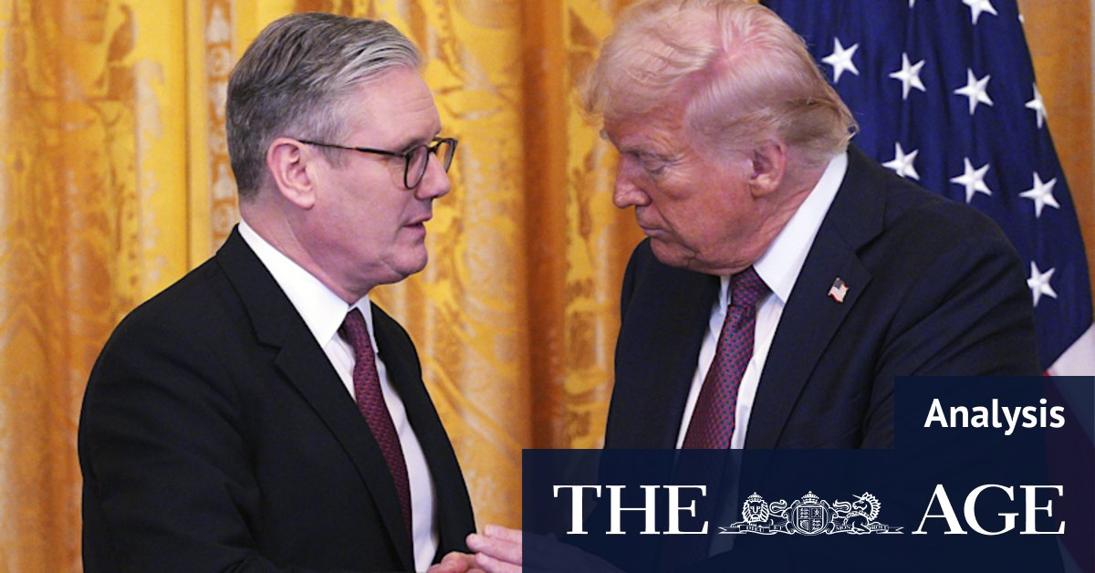 Starmer’s ‘nothing’ deal with Trump is a warning sign for Albanese