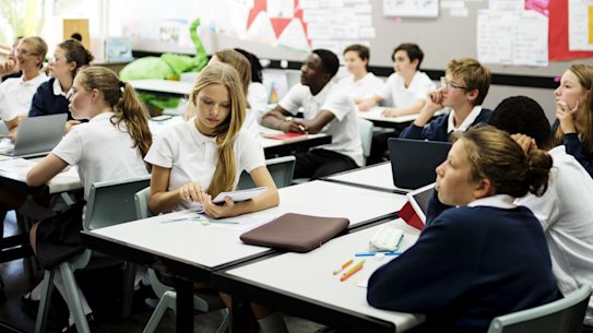 Girls were less likely than boys to land a prized position at one of 51 selective high schools, with just 43 per cent of initial offers for 2023 going to female students.