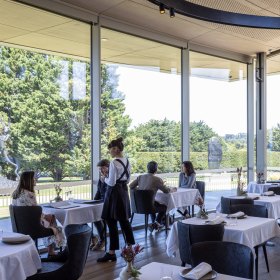 Laura restaurant at Pt Leo Estate.