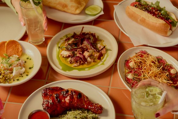 Brazilian-inspired dishes at Arbory Afloat.