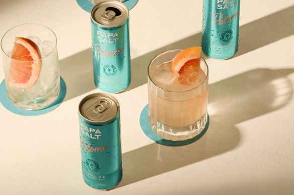Byron Bay-based gin brand Papa Salt has added a canned Paloma cocktail to its product range.