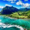 The beautiful and unique landscape of coastal Oahu, Hawaii and the Kualoa Ranch where Jurassic Park was filmed as shot from an altitude of about 1000 feet over the Pacific Ocean. tra15-rants
Photo credit: iStock
Reusage permitted for print and online