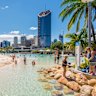 Streets Beach at South Bank is a famous Brisbane attraction good for a family day out.