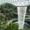 The Rain Vortex at Jewel, Changi Airport.