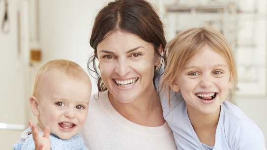 Ann Wilde who owns a pilates business in Melbourne and says she missed the personal connect with clients and staff during the coronavirus pandemic while working from home.