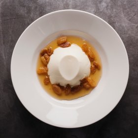 Panna cotta. 