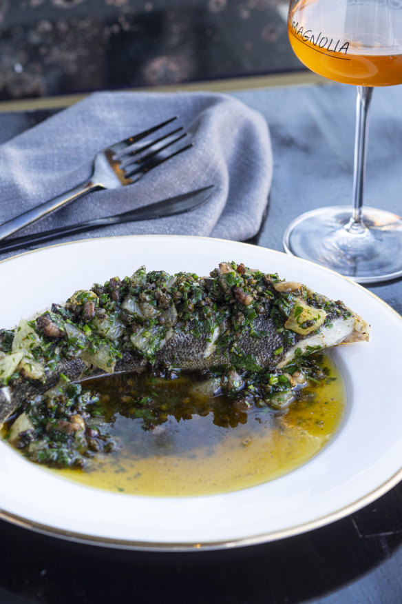 The flathead meunière.