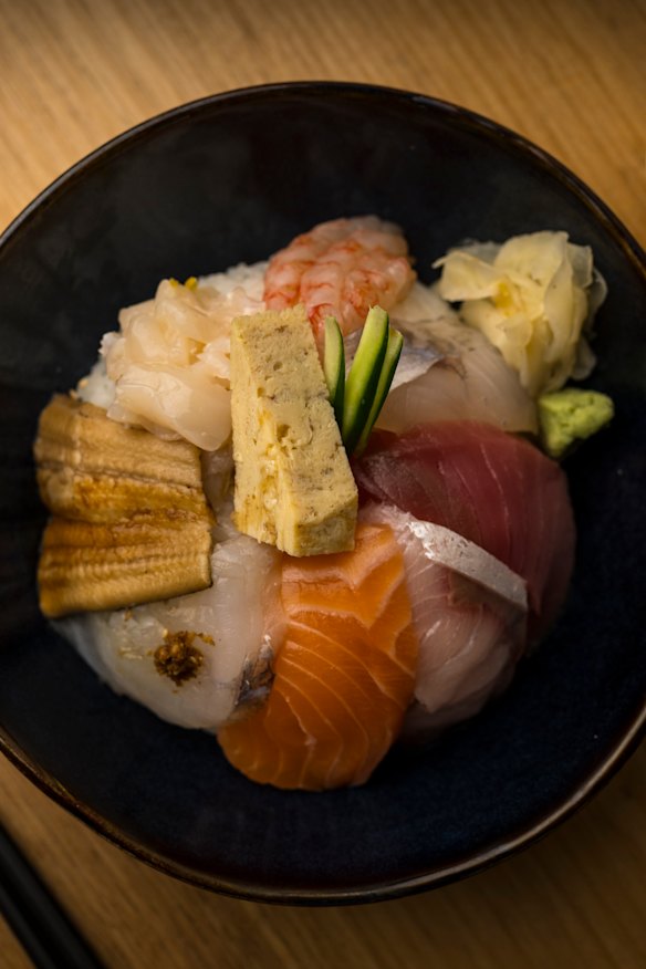 The premium chirashi.