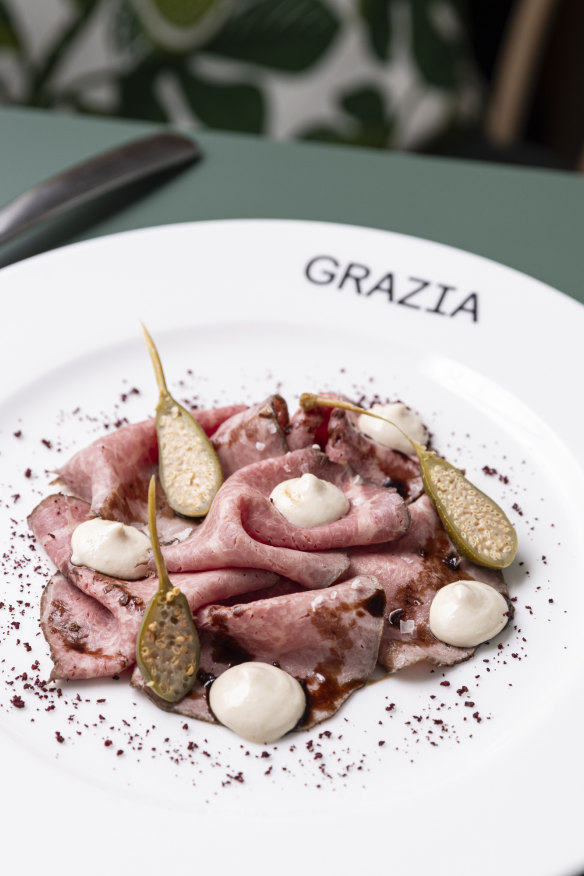 Vitello tonnato.