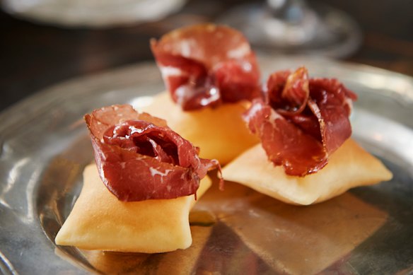 Helen loves the gnocco fritto at Gimlet.