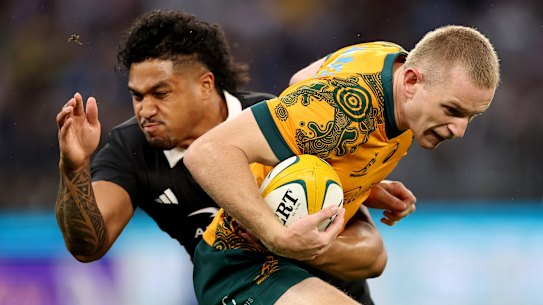 Max Jorgensen y los Wallabies se beneficiarían de un tercer partido de Bledisloe cada año.