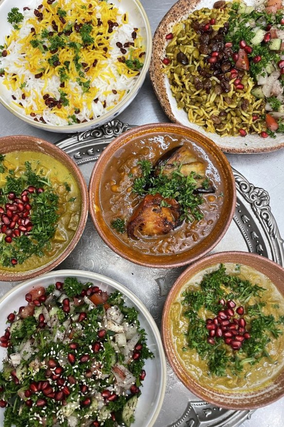 Persian food at SalamaTea.