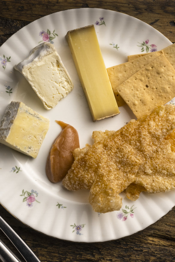 Cheese plate.
