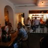 Dining at Bar Vincent.