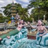 Mermaids at Haw Par Villa.