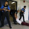 Poll workers in active shooter drills, combat training ahead of US November election