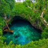 To Sua Ocean Trench, Samoa’s iconic swimming hole on Upolu island.