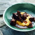 The Two-StepLow-FODMAP Diet and Recipe Book by DR SUE SHEPHERD.
Braised beef cheeks with creamy polenta