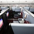 Japan Airlines’ business class: Tony Wright found a deal through a travel agent for less than half the price of other carriers.