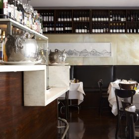 Inside Il Bacaro.