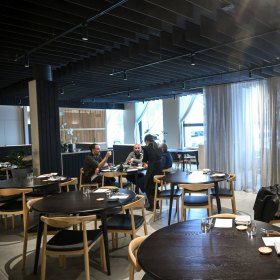Inside Komeyui, South Melbourne.