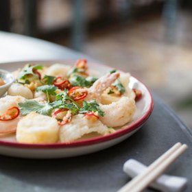 Salt and pepper squid.