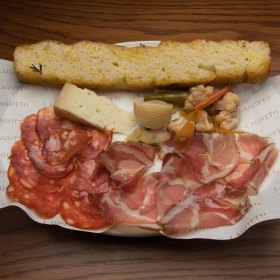 Charcuterie plate.