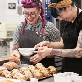 Mo Wyse and Shannon Martinez from Smith &amp; Deli. 
