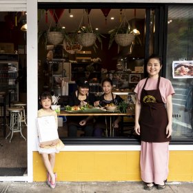 Owner of Banh Cuon Ba Oanh, Minh Thuy Nguyen.
