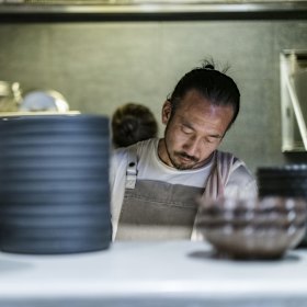 Chef Ryo Domaya.