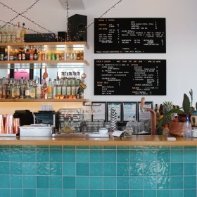 Tacos y Liquor bar.